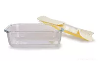 600 ml skleněná dóza na potraviny FRESH GLASS CVAK&CVAK