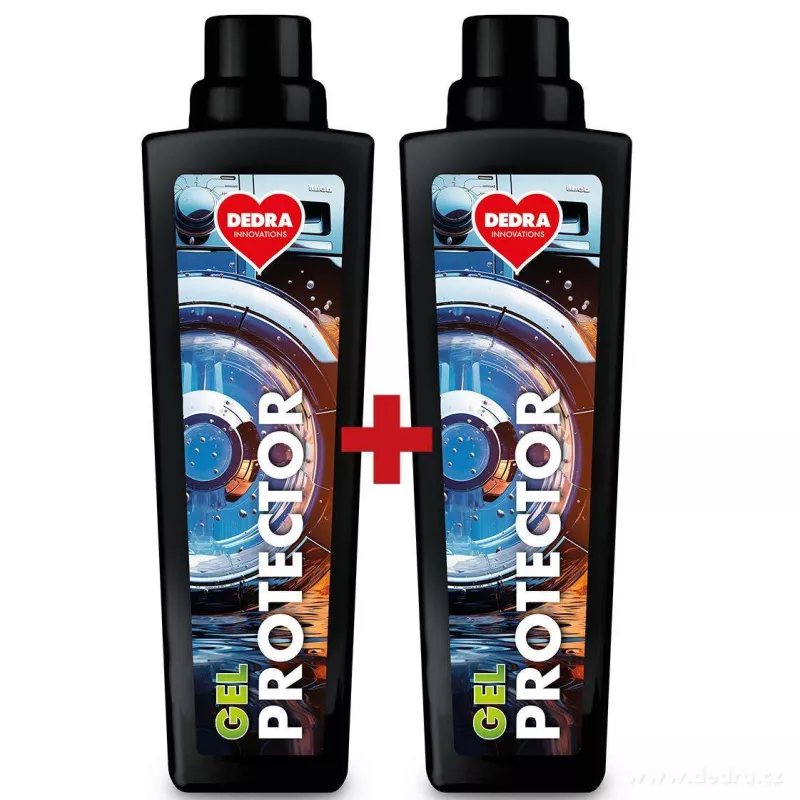 Sada 1+1 změkčovač na ochranu pračky proti vodnímu kameni, PROTECTOR GEL