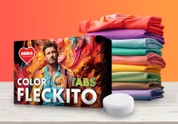 Tablety na skvrny na barevném prádle COLOR FLECKITO TABS