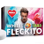 Tablety na skvrny na bílém prádle WHITE FLECKITO TABS