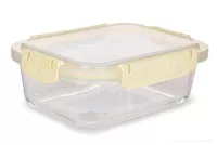 1000 ml skleněná dóza na potraviny FRESH GLASS CVAK&CVAK
