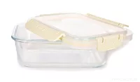 1000 ml skleněná dóza na potraviny FRESH GLASS CVAK&CVAK