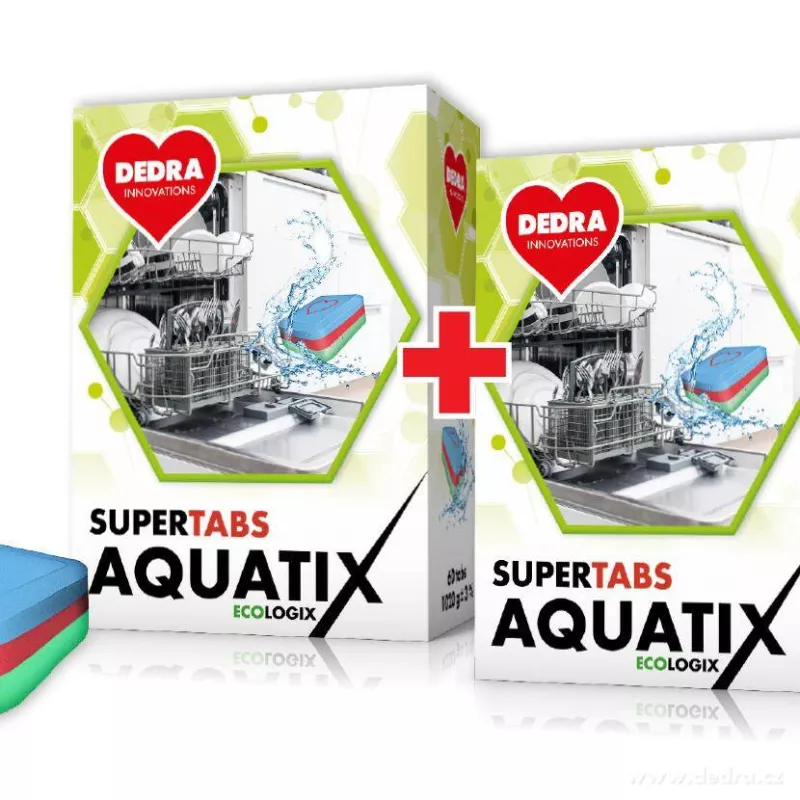 SADA 1+1 EKO multifunkční tablety do myčky AQUATIX®