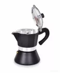 160 ml MOKA ESPRESSO přetlaková konvice pro přípravu kávy, 3 šálky