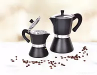 160 ml MOKA ESPRESSO přetlaková konvice pro přípravu kávy, 3 šálky