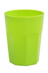 3 ks KELÍMEK 350 ml z odolného plastu zelený