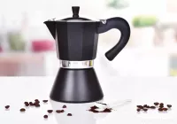 460 ml MOKA ESPRESSO přetlaková konvice pro přípravu kávy, na 9 šálků