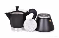 460 ml MOKA ESPRESSO přetlaková konvice pro přípravu kávy, na 9 šálků