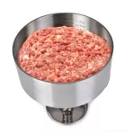 Nerezový masivní pružinový lis na hamburgery HAMBÁTOR