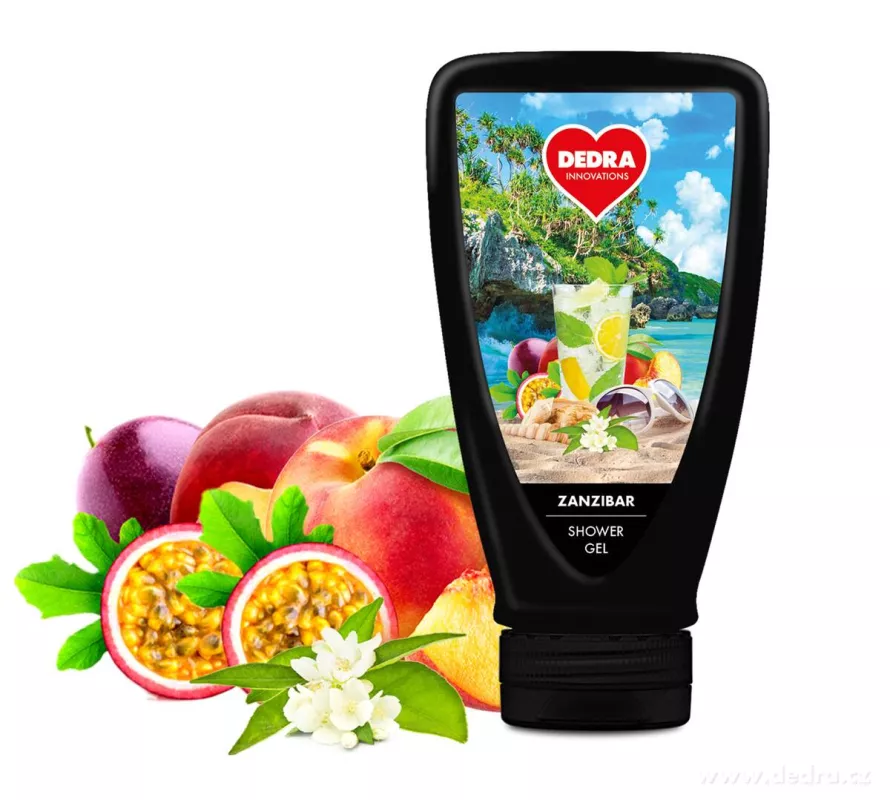 Pěnivý sprchový gel s Aloe Vera a glycerinem, ZANZIBAR