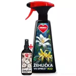 Sada 1+1 ECO žehlička ve spreji® JASMINE & VANILLA na vyrovnání skladů a záhybů na oblečení