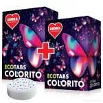 Sada 1+1 EKO tablety na barevné prádlo ECOTABS COLORITO