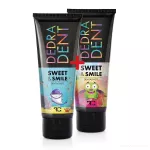 SADA 1+1 přírodní dětská zubní pasta SWEET & SMILE pro ochranu mléčných zubů, se žvýkačkovou příchutí