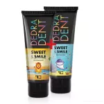 SADA 1+1 přírodní dětská zubní pasta SWEET & SMILE pro ochranu mléčných zubů, se žvýkačkovou příchutí