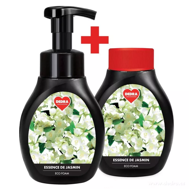 1+1 SADA pěnové mýdlo na ruce i tělo ESSENCE DE JASMIN