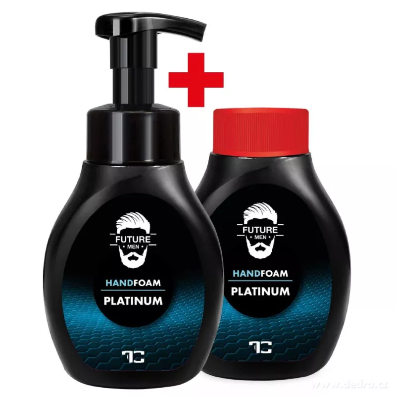 1+1 SADA pěnové mýdlo na ruce i tělo PLATINUM