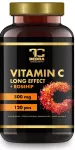 120 kapslí VITAMIN C s šípkem, 500 mg vitamínu C s postupným uvolňováním obohacený o 25 mg šípkového extraktu