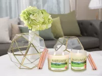 Sójová vonná EKO svíce PARFUMIA®, LEMONGRASS
