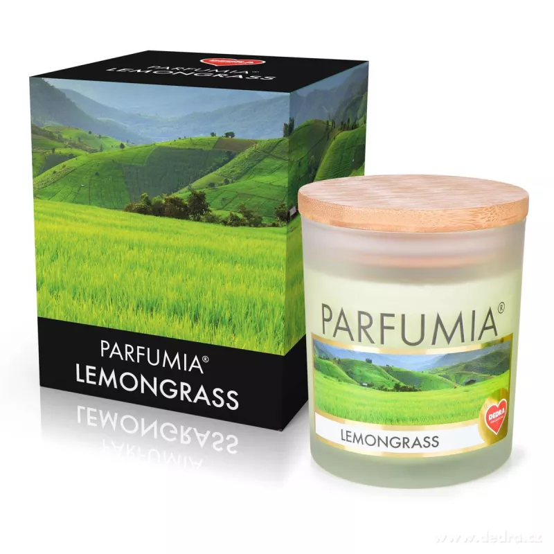 Sójová vonná EKO svíce PARFUMIA®, LEMONGRASS