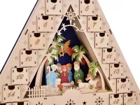 41 cm svítící LED adventní kalendář