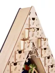 41 cm svítící LED adventní kalendář