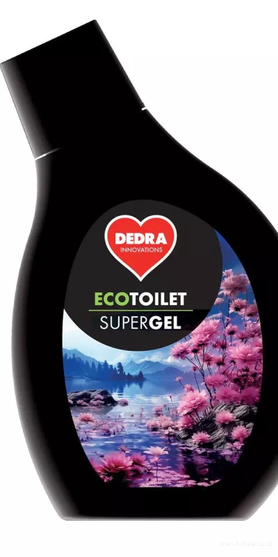 Intenzivní EKO čistič na toalety, bidety a pisoáry ECOTOILET SUPER GEL, 500 ml