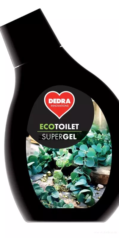 Intenzivní EKO čistič na toalety, bidety a pisoáry ECOTOILET SUPER GEL, 500 ml
