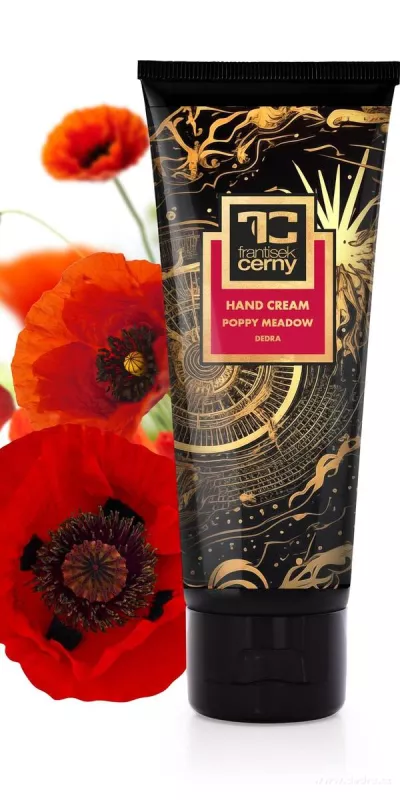 Přírodní krém na ruce s exkluzivním parfémem POPPY MEADOW