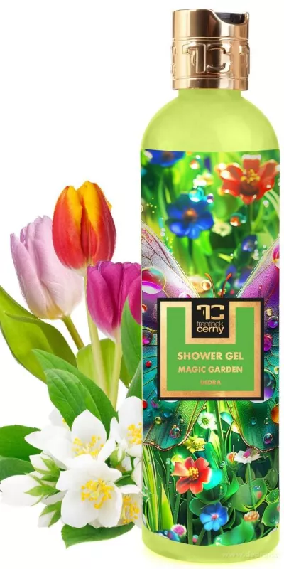 Přírodní šetrný sprchový gel s glycerinem a Aloe vera, MAGIC GARDEN