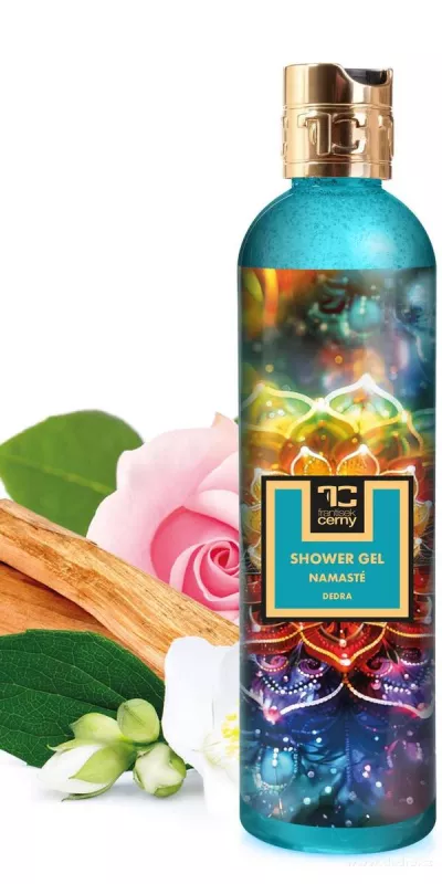 Přírodní šetrný sprchový gel s glycerinem a Aloe vera, NAMASTÉ