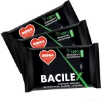 Sada 2+1 ZDARMA 3 x 10 ks vlhčené hygienické ubrousky BACILEX® s aktivním bambusovým uhlím a Aloe Vera