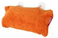 Polštář do vany z hebkého mikrovlákna nafukovací+přísavky