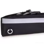 FC SPORT | elastické sportovní pouzdro na běhání kolem pasu | nepromokavé, s reflexní páskou & otvorem na sluchátka