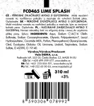 LIME SPLASH | šetrné tekuté mýdlo s glycerinem | 310 ml