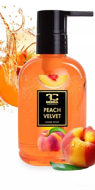 PEACH VELVET | šetrné tekuté mýdlo s glycerinem | 310 ml