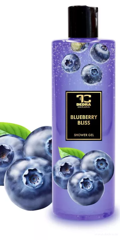 Přírodní šetrný sprchový gel s glycerinem BLUEBERRY BLISS