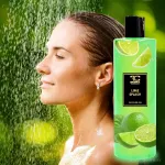 Přírodní šetrný sprchový gel s glycerinem LIME SPLASH