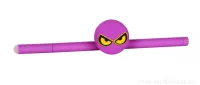 REBELITO gumovatelné pero /propiska purple