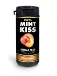 Sada 12 ks MINT KISS | broskvovo-mátové osvěžující pastilky bez cukru