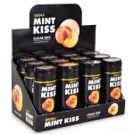 Sada 12 ks MINT KISS | broskvovo-mátové osvěžující pastilky bez cukru