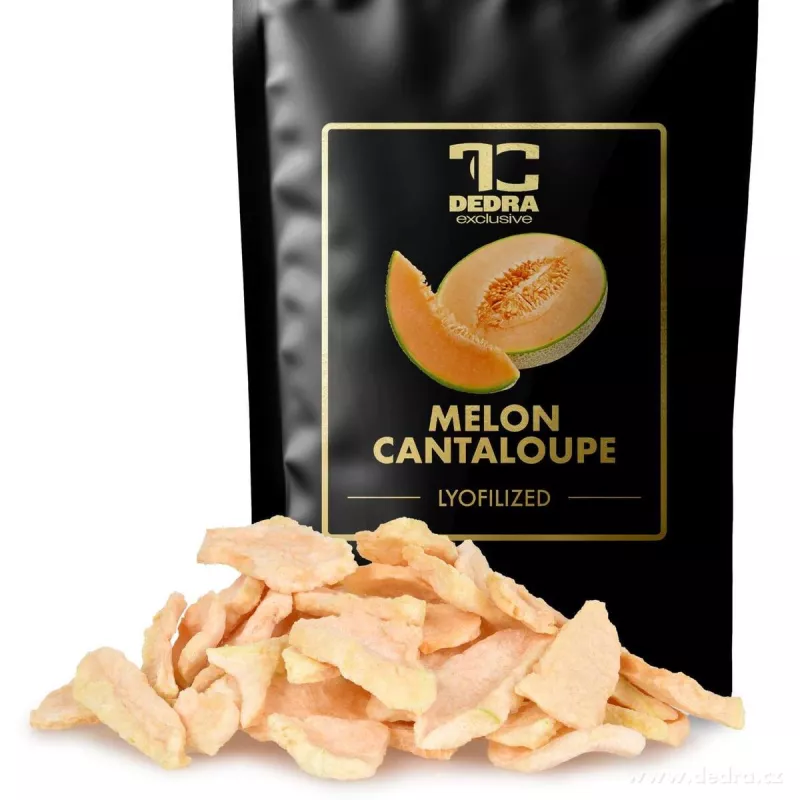 ŠŤAVNATÝ MELOUN CANTALOUPE | lyofilizované plátky, ovoce sušené mrazem