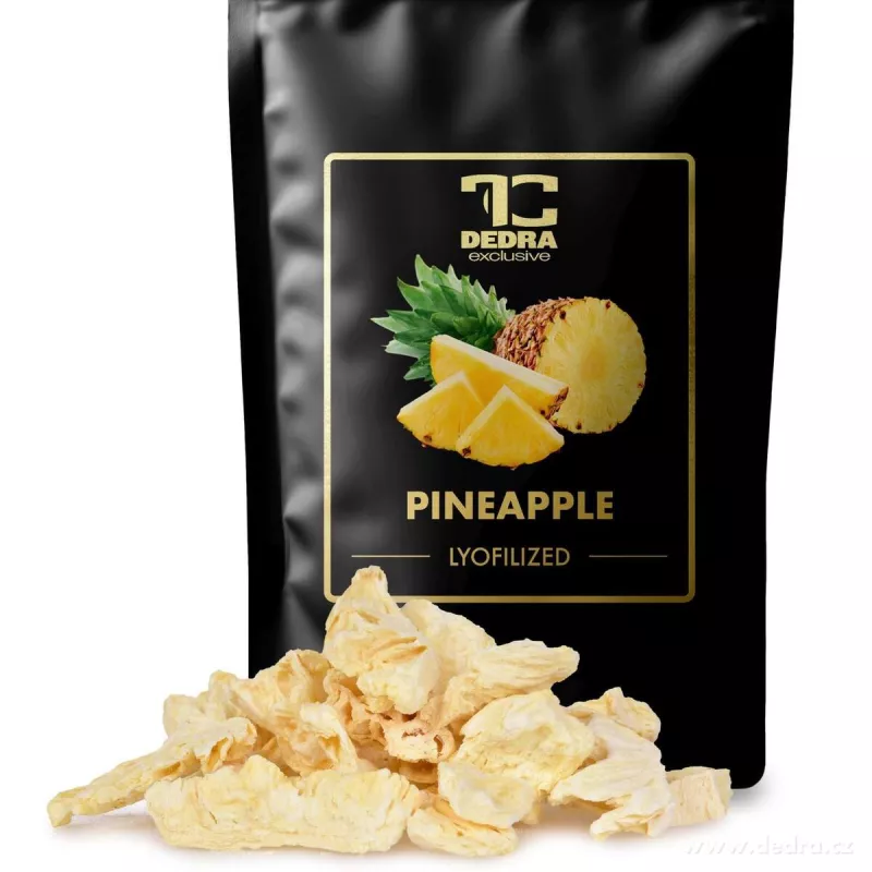 TROPICKÝ ANANAS | lyofilizované kousky, ovoce sušené mrazem