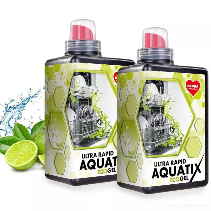 2× AQUATIX | gel do myčky | 120 mytí | ULTRA RAPID