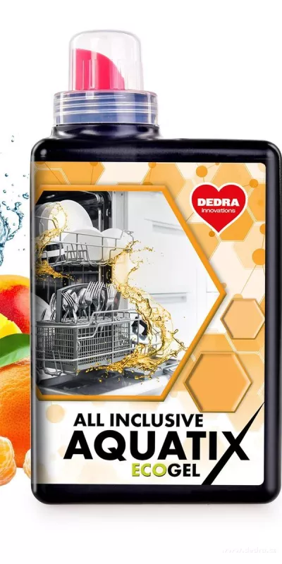 AQUATIX | gel do myčky nádobí | 55 mytí | ALL INCLUSIVE účinek