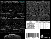 MAGNESIUM BISGLYCINÁT 830 mg (166 mg elementární hořčík) + vitamín B6 P5P | vysoká vstřebatelnost & podpora nervů