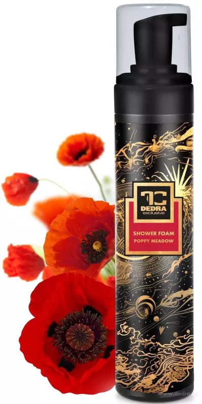 POPPY MEADOW | sprchová pěna na mytí těla | jemná & šetrná péče | 250 ml