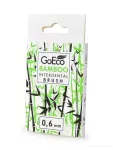 SADA 1+1 | GoEco® BAMBOO | Mezizubní kartáčky 0,6 mm | 12 ks | Z bambusu | Ekologická ústní hygiena