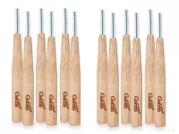 SADA 1+1 | GoEco® BAMBOO | Mezizubní kartáčky 0,7 mm | 12 ks | Z bambusu | Ekologická ústní hygiena