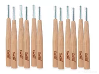 SADA 1+1 | GoEco® BAMBOO | Mezizubní kartáčky 0,8 mm | 12 ks | Z bambusu | Ekologická ústní hygiena