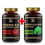 SADA 1+1 | VITAMIN B12 + KYSELINA LISTOVÁ pro energii, krvetvorbu a imunitu